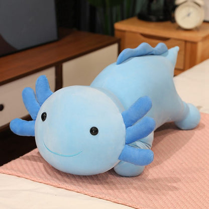 Giant Colorful Plush Toy Axolotl Salamander