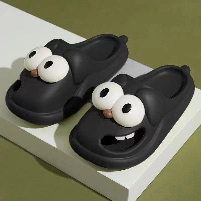 Big Eyes Dog Cartoon Kawaii Slides