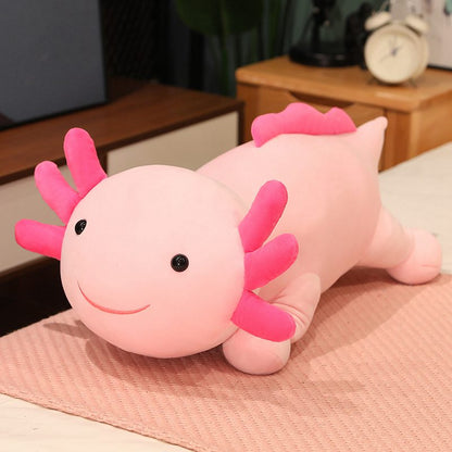 Giant Colorful Plush Toy Axolotl Salamander