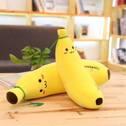 Smiley Banana Plush Pillow (35-80CM)